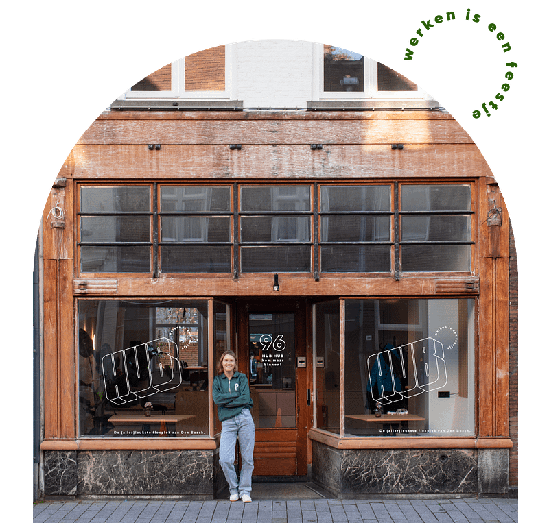 De (aller)leukste flexplek van Den Bosch HUB Den Bosch